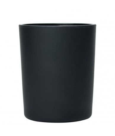 Black lacquered glass 25cl